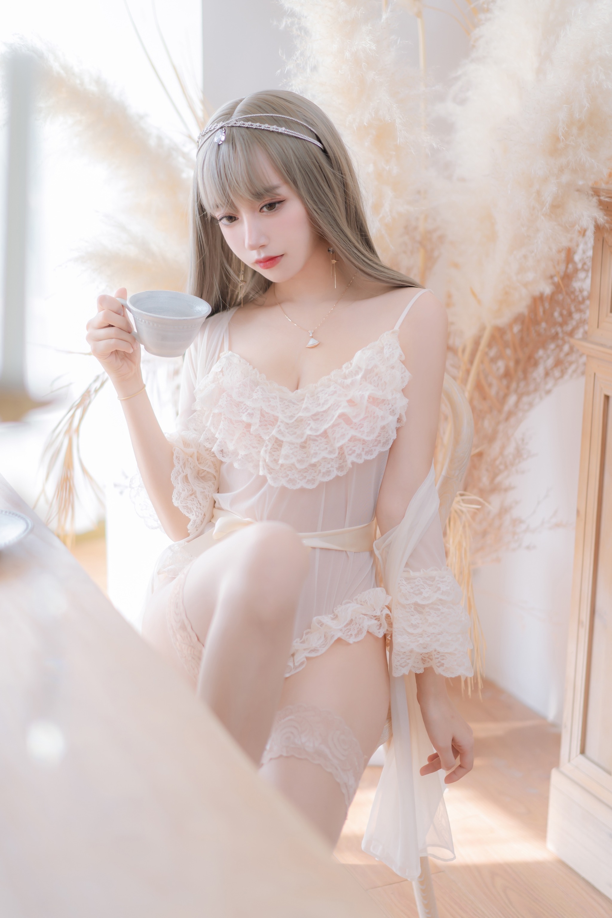 图片[1]-过期米线线喵 – NO.128 凡尔赛公主 [52P]-XikXak